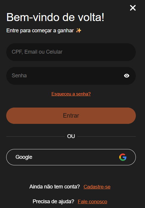 Inplaybet Login Modal